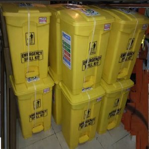 Supplier of Oil Spill Kit 60 Litre Bin OSK60L in Abu Dhabi, UAE